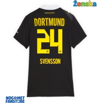 Borussia Dortmund Daniel Svensson #24 Gostujuci Dres za Ženska 2026-27 Kratak Rukav